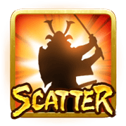 Ninja vs Samurai samurai scatter symbol