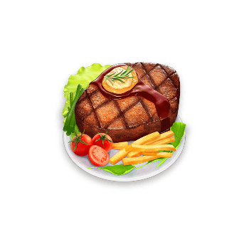 diner delight steak symbol