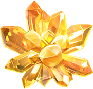 galactic gems yellow crystal symbol