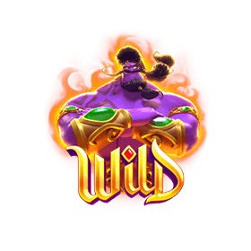 Genie's 3 Wishes wild symbol