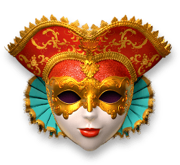 mask carnival red symbol
