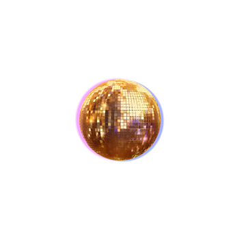 rave party fever discoball symbol