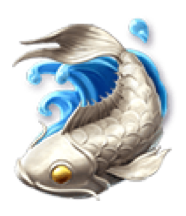 Dragon Legend silver koi symbol
