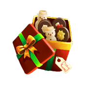 Santa’s Gift Rush chocolate symbol